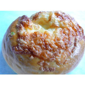 画像: 14.グリーンカレークロムッシュベーグル(1袋1個入り）